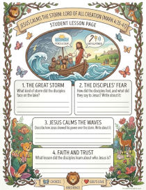 Jesus Calms the Storm Lesson Plan
