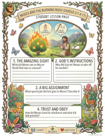 The Burning Bush Lesson Plan