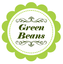 Green Beans Jar Labels