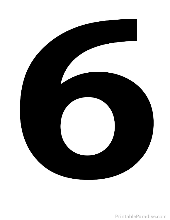 printable-number-6-silhouette-print-solid-black-number-6